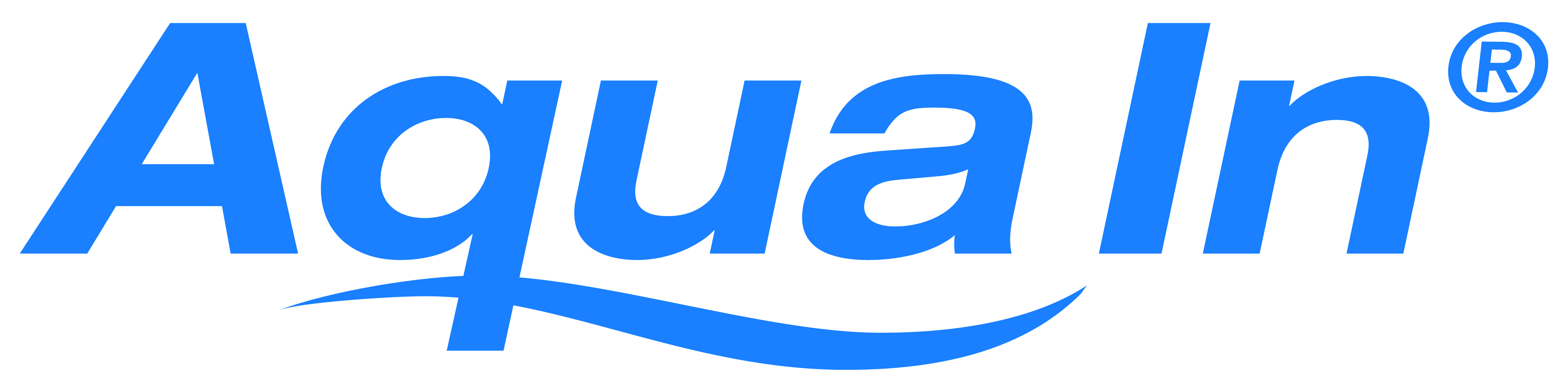 Aqua Logo blau